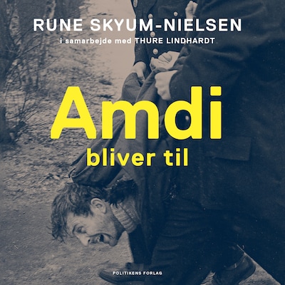 Amdi bliver til – omslag til lydbogen af Rune Skyum-Nielsen
