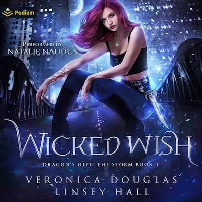 Wicked Wish – omslag til lydbogen af Veronica Douglas, Linsey Hall