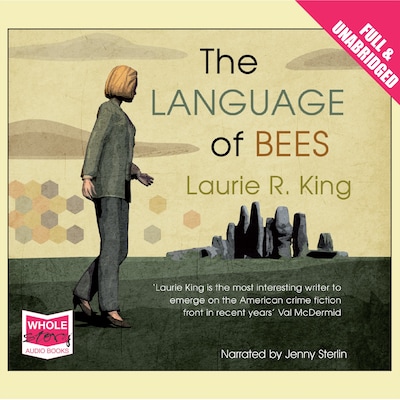 The Language of Bees – omslag til lydbogen af Laurie R. King