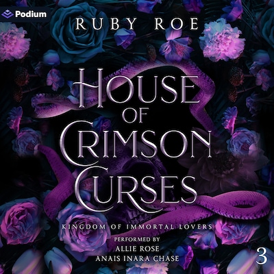 House of Crimson Curses – omslag til lydbogen af Ruby Roe