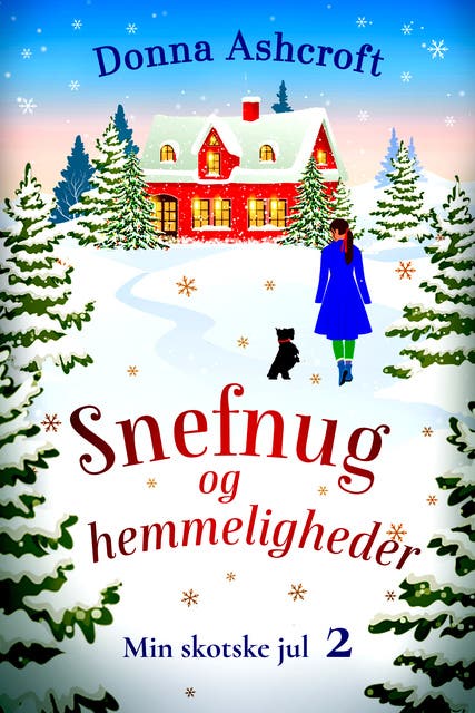 Snefnug og hemmeligheder – omslag til lydbogen af Donna Ashcroft