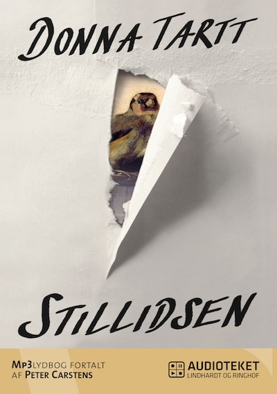 Stillidsen – omslag til lydbogen af Donna Tartt