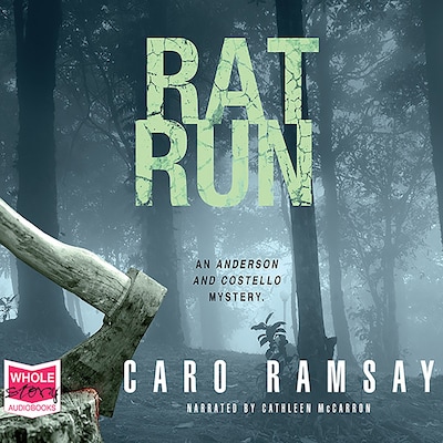 Rat Run – omslag til lydbogen af Caro Ramsay