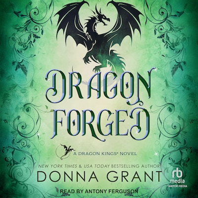 Dragon Forged – omslag til lydbogen af Donna Grant