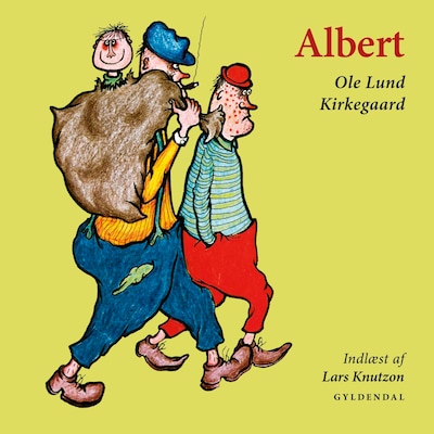 Albert – omslag til lydbogen af Ole Lund Kirkegaard