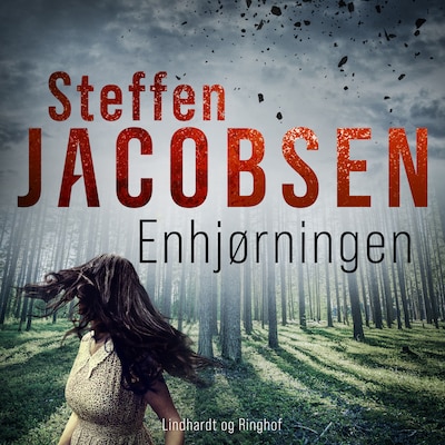 Enhjørningen – omslag til lydbogen af Steffen Jacobsen