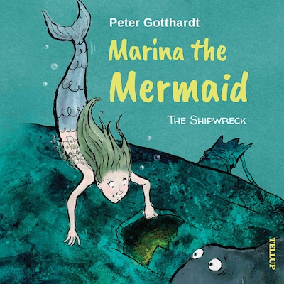 Marina the Mermaid #1: The Shipwreck – omslag til lydbogen af Peter Gotthardt