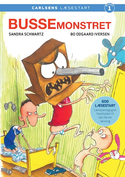 Bussemonstret – omslag til lydbogen af Sandra Schwartz