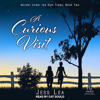 A Curious Visit – omslag til lydbogen af Jess Lea
