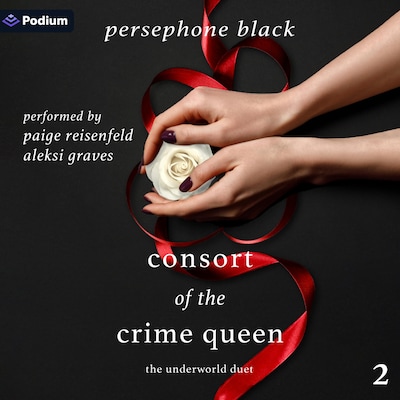 Consort of the Crime Queen – omslag til lydbogen af Persephone Black