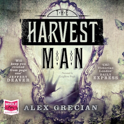 The Harvest Man – omslag til lydbogen af Alex Grecian