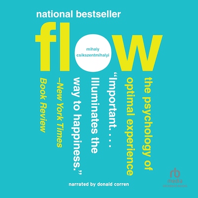 Flow – omslag til lydbogen af Mihaly Csikszentmihalyi