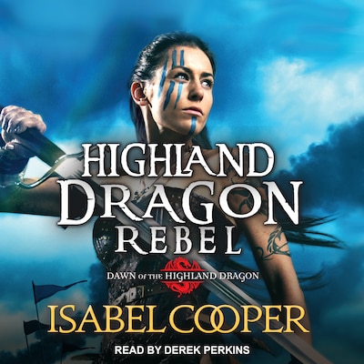 Highland Dragon Rebel – omslag til lydbogen af Isabel Cooper