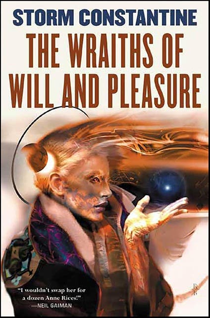 The Wraiths of Will and Pleasure – omslag til lydbogen af Storm Constantine