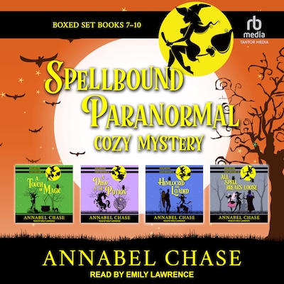 Spellbound Paranormal Cozy Mystery: Books 7-10 Boxed Set – omslag til lydbogen af Annabel Chase