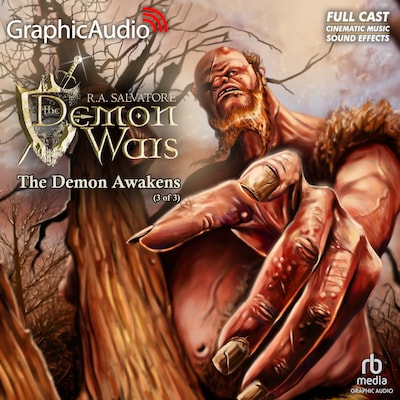 The Demon Awakens (3 of 3) [Dramatized Adaptation] – omslag til lydbogen af R.A. Salvatore