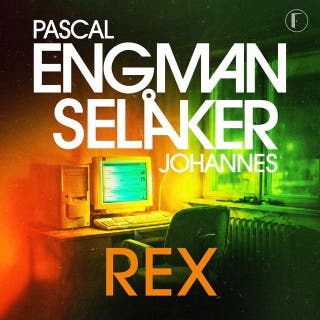 Rex – omslag till ljudboken av Pascal Engman, Johannes Selåker