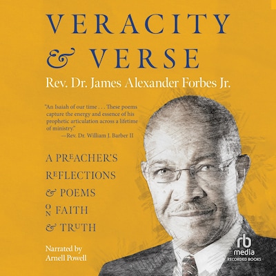 Veracity & Verse – omslag til lydbogen af Rev. Dr. James Alexander Forbes, Jr.