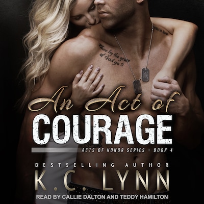 An Act of Courage – omslag til lydbogen af K.C. Lynn