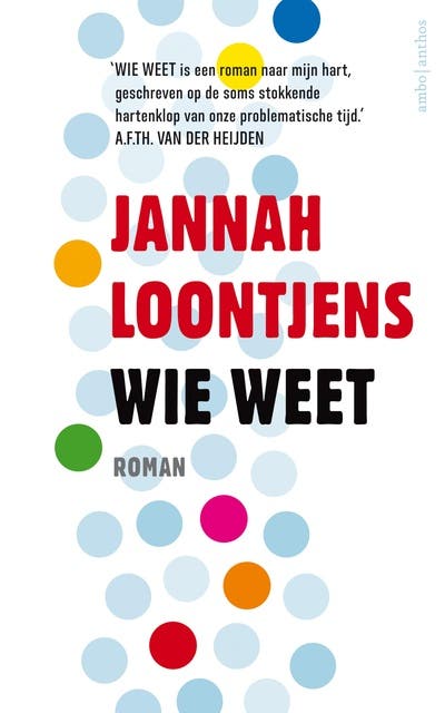 Wie weet – omslag van het luisterboek van Jannah Loontjens