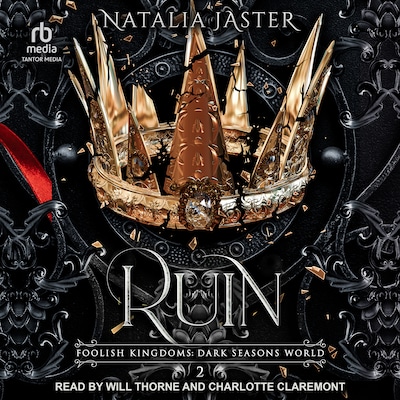 Ruin – omslag til lydbogen af Natalia Jaster