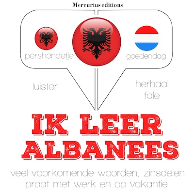 Ik leer Albanees – omslag van het luisterboek van JM Gardner