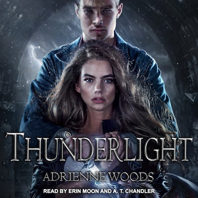 Thunderlight – omslag til lydbogen af Adrienne Woods