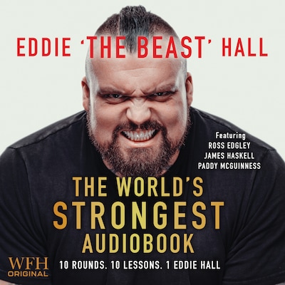 The World's Strongest Audiobook – omslag til lydbogen af Eddie "The Beast" Hall