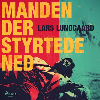 Manden der styrtede ned – omslag til lydbogen af Lars Lundgaard