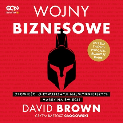 Wojny biznesowe – okładka audiobooka, autor David Brown