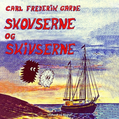 Skovserne og skivserne – omslag til lydbogen af Carl Frederik Garde