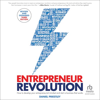 Entrepreneur Revolution – omslag til lydbogen af Daniel Priestley