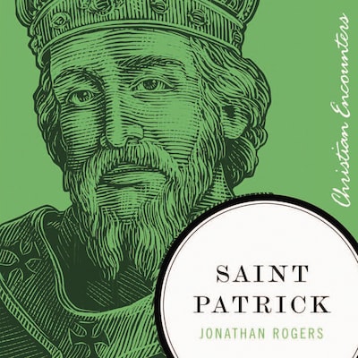 Saint Patrick – omslag til lydbogen af Justin M. Rogers