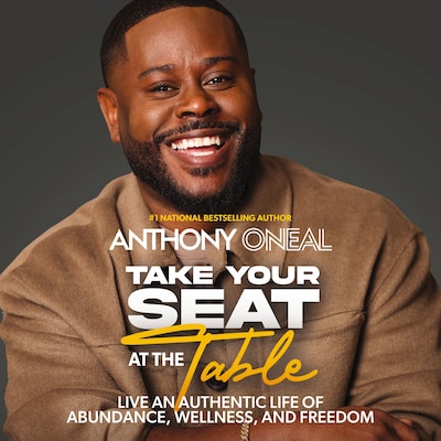 Take Your Seat at the Table – omslag til lydbogen af Anthony O'Neal