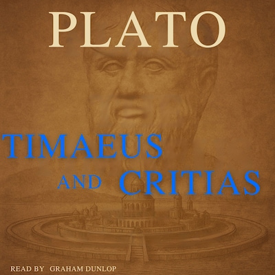Timaeus and Critias – omslag til lydbogen af Plato