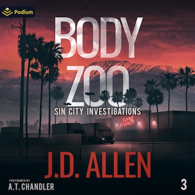 Body Zoo – omslag til lydbogen af J.D. Allen