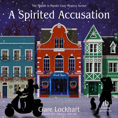 A Spirited Accusation – omslag til lydbogen af Clare Lockhart