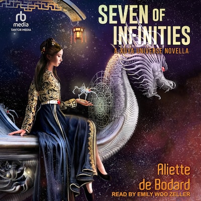 Seven of Infinities – omslag til lydbogen af Aliette de Bodard