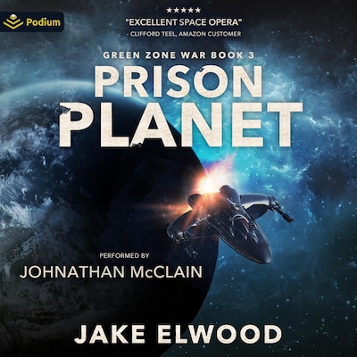 Prison Planet – omslag til lydbogen af Jake Elwood