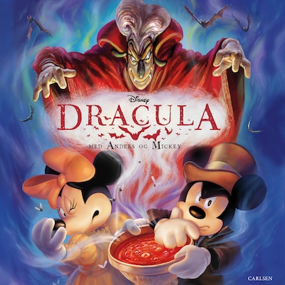 Dracula - med Anders og Mickey – omslag til lydbogen af Disney
