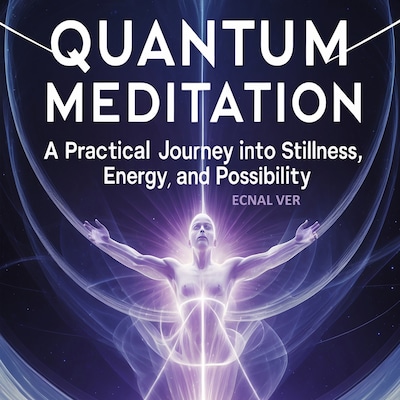 Quantum Meditation : A Practical Journey Into Stillness, Energy, and Possibilities – omslag til lydbogen af Ecnal Ver