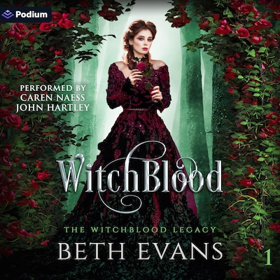 Witch Blood – omslag til lydbogen af Beth Evans