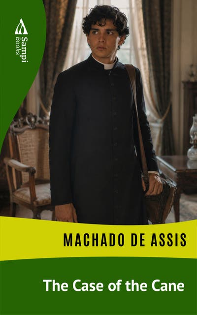 The Case of the Cane – omslag til lydbogen af Machado De Assis