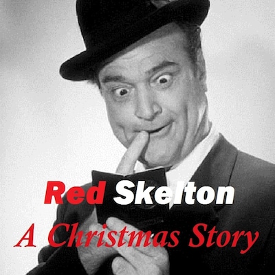 Red Skelton - A Christmas Story – omslag til lydbogen af Red Skelton