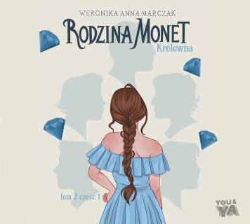 Rodzina Monet. Tom 2. Królewna. Część 1 – okładka audiobooka, autor Weronika Marczak
