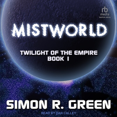 Mistworld – omslag til lydbogen af Simon R. Green