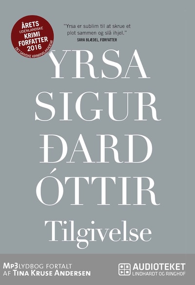 Tilgivelse – omslag til lydbogen af Yrsa Sigurðardóttir