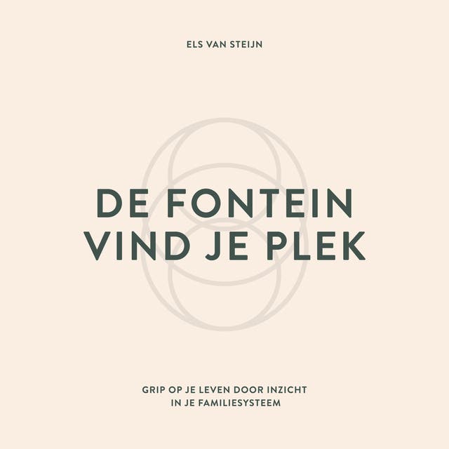 De fontein, vind je plek – omslag van het luisterboek van Els Van Steijn