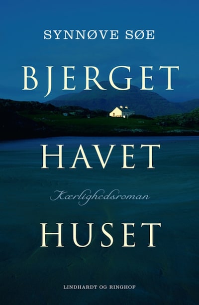 Bjerget, havet, huset – omslag til lydbogen af Synnøve Søe