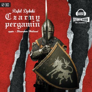Czarny pergamin – okładka audiobooka, autor Rafał Dębski